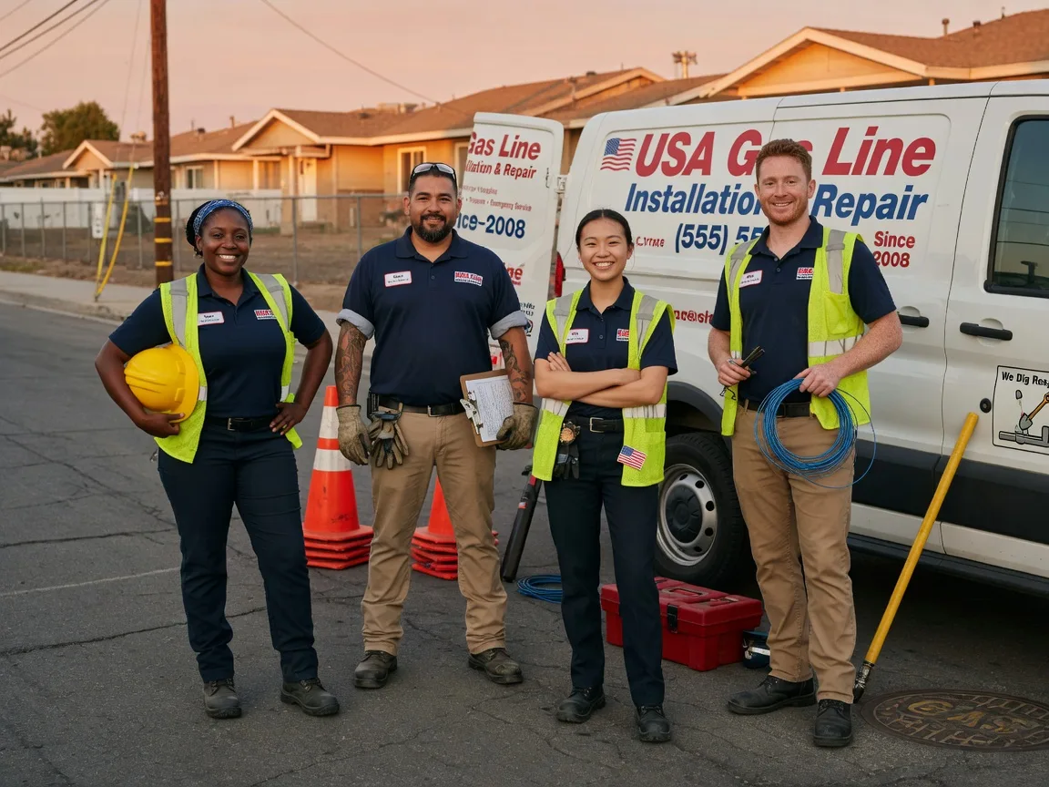 Gas Line Installation company in Andover, IL